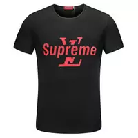 supreme t-shirt france gift double mark black